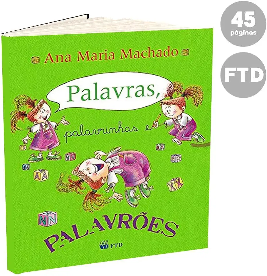 Capa do Livro Palavras, Palavrinhas e Palavrões - Ana Maria Machado