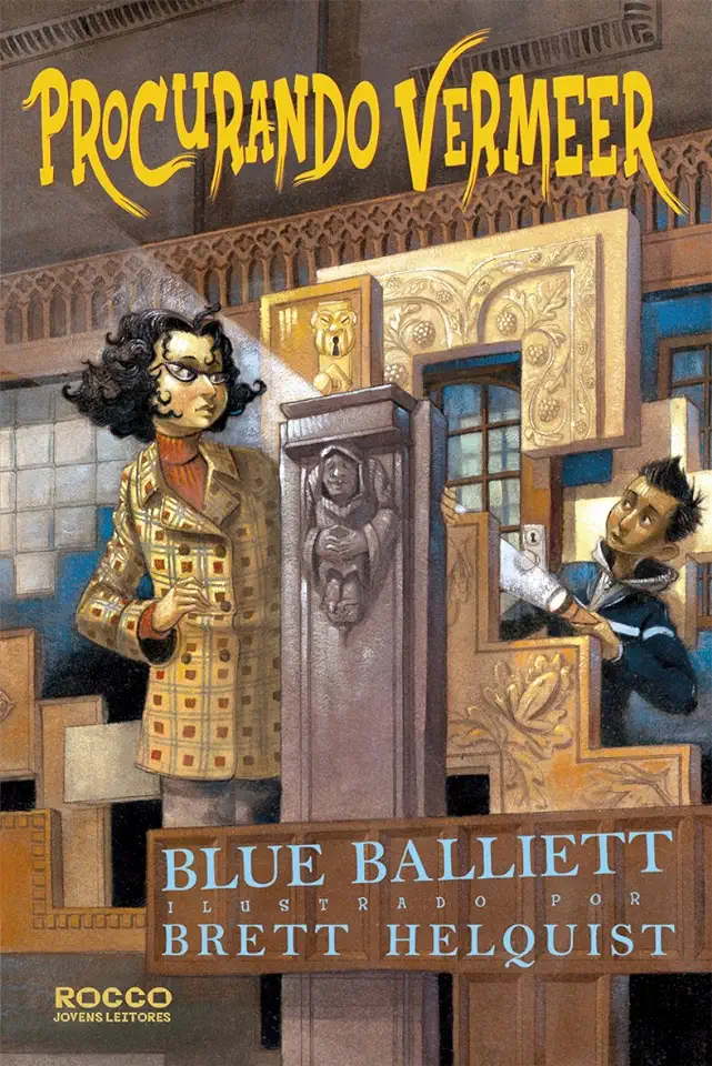 Capa do Livro Procurando Vermeer - Blue Balliett