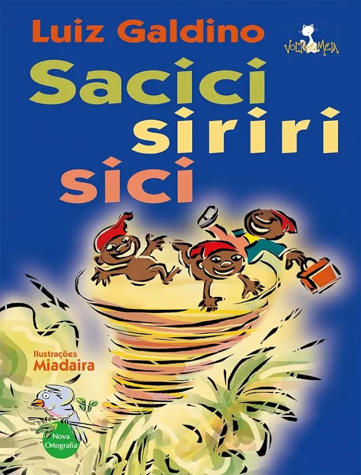 Capa do Livro Sacici Siriri Sici - Luiz Galdino