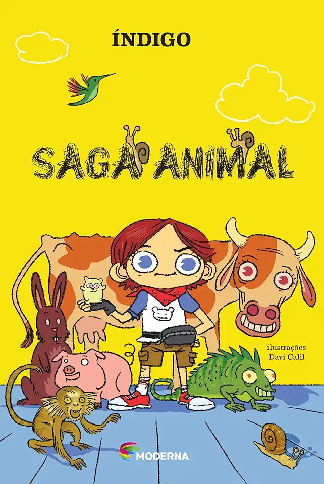 Capa do Livro Saga Animal - Índigo