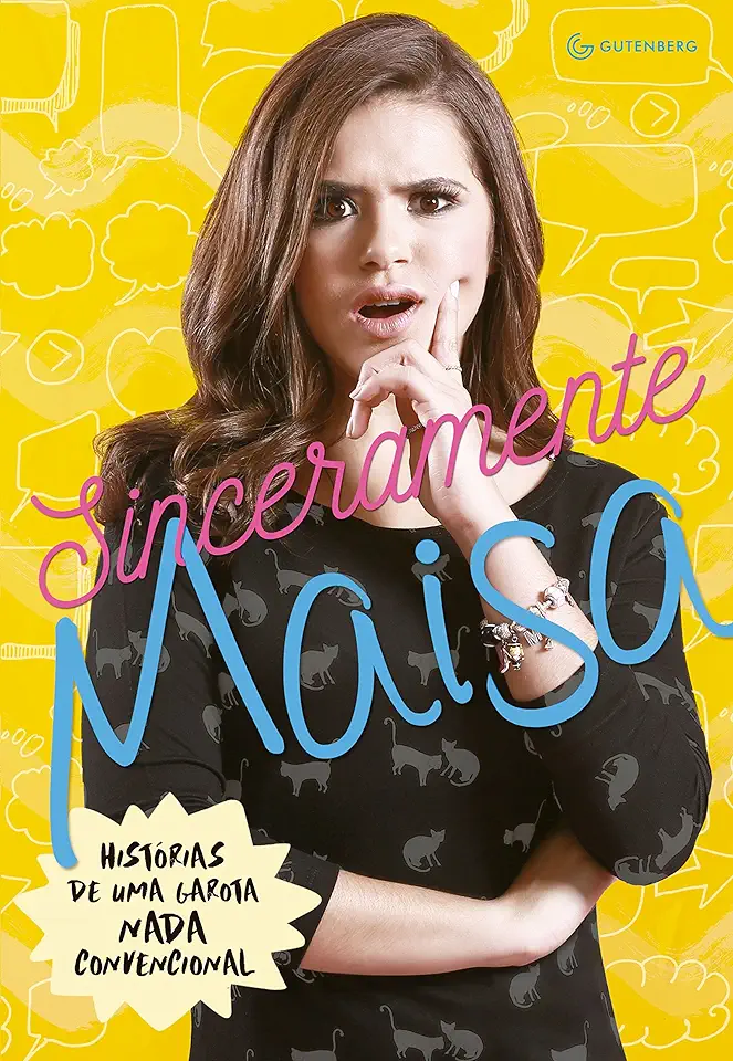 Capa do Livro Sinceramente Maisa - Maisa Silva