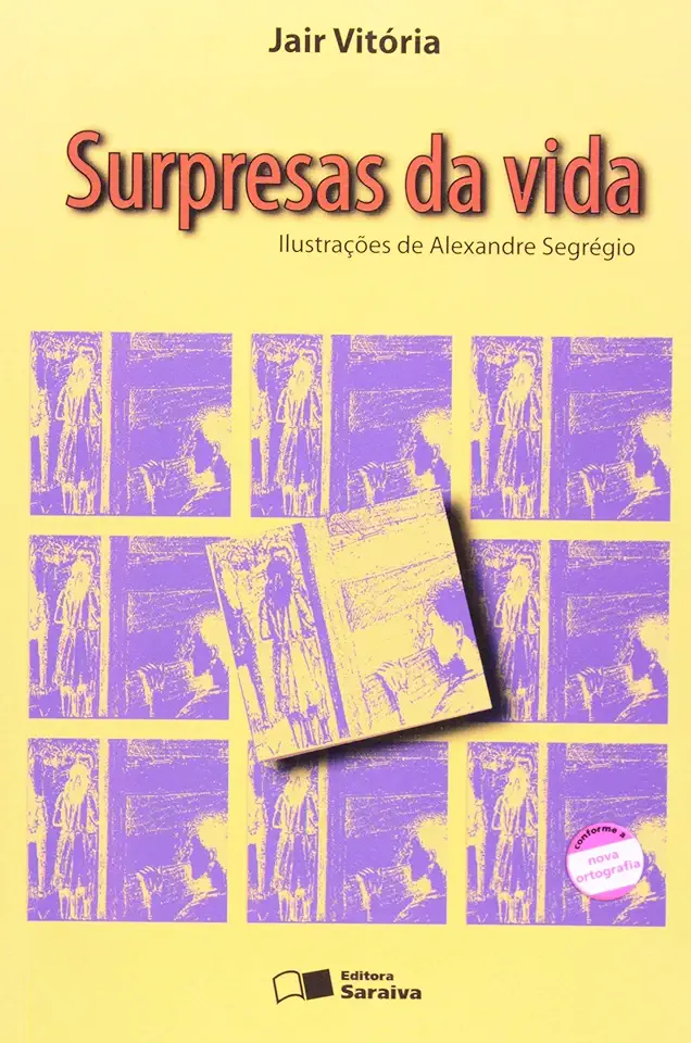 Capa do Livro Surpresas da Vida - Jair Vitória