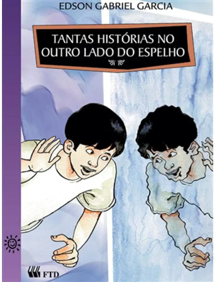 Capa do Livro Tantas Histórias no Outro Lado do Espelho - Edson Gabriel Garcia