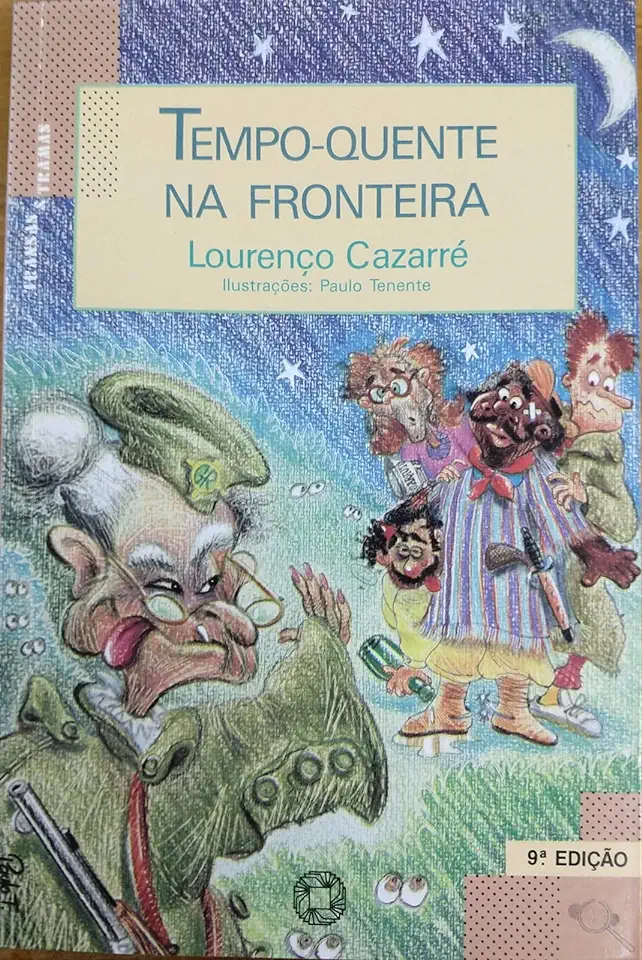 Capa do Livro Tempo-quente na Fronteira - Lourenço Cazarré