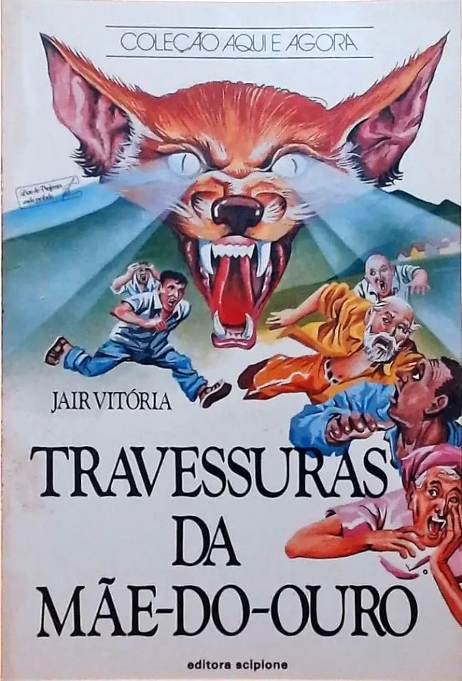 Capa do Livro Travessuras da Mãe-do-ouro - Jair Vitória