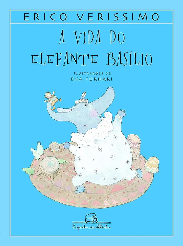 Capa do Livro A Vida do Elefante Basílio - Erico Verissimo