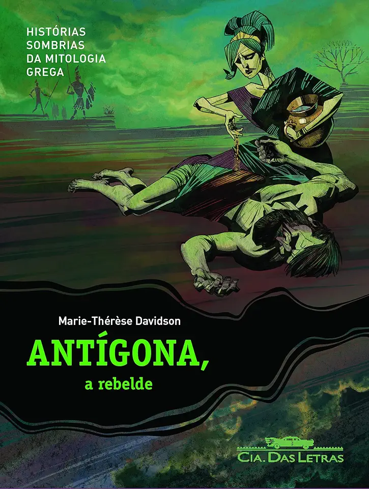 Capa do Livro Antigona a Rebelde - Davidson Marie-therese