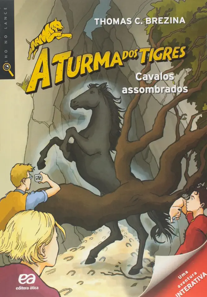 Capa do Livro Cavalos Assombrados - Thomas Brezina