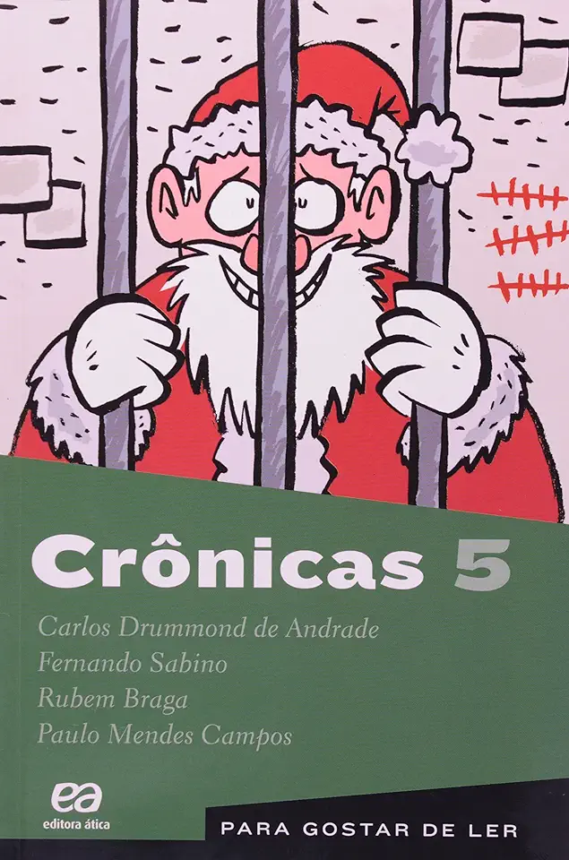 Capa do Livro Crônicas 5 - Carlos Drummond de Andrade e Outros