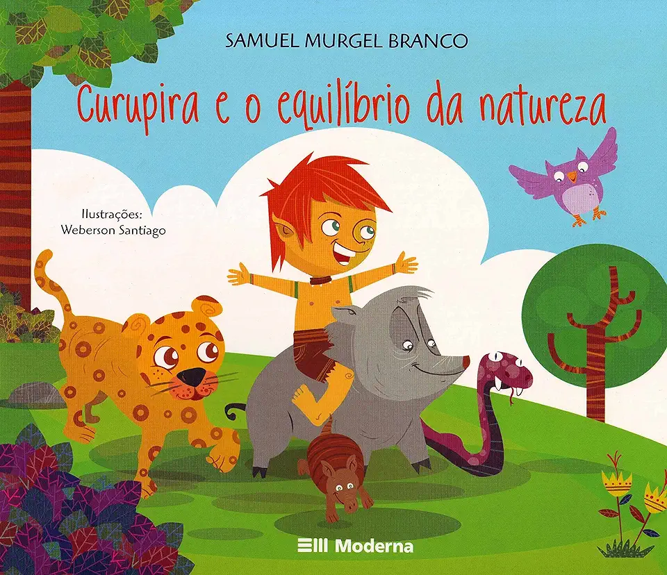 Capa do Livro Curupira e o Equilíbrio da Natureza - Samuel Murgel Branco