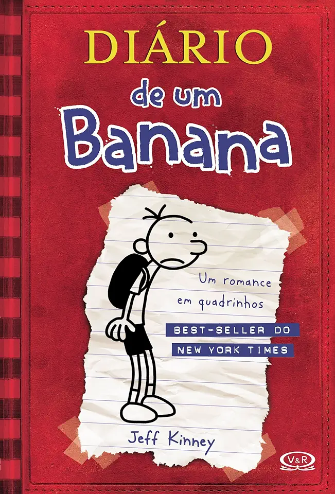 Capa do Livro Diário de um Banana - Jeff Kinney