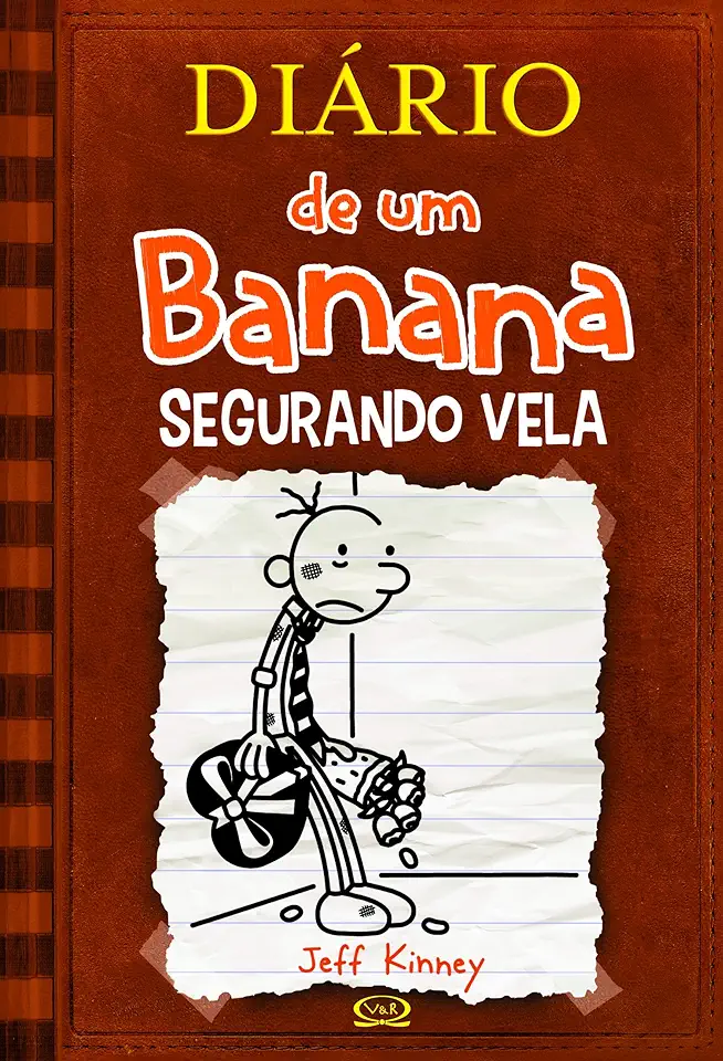 Capa do Livro Diário de um Banana Segurando Vela - Jeff Kinney