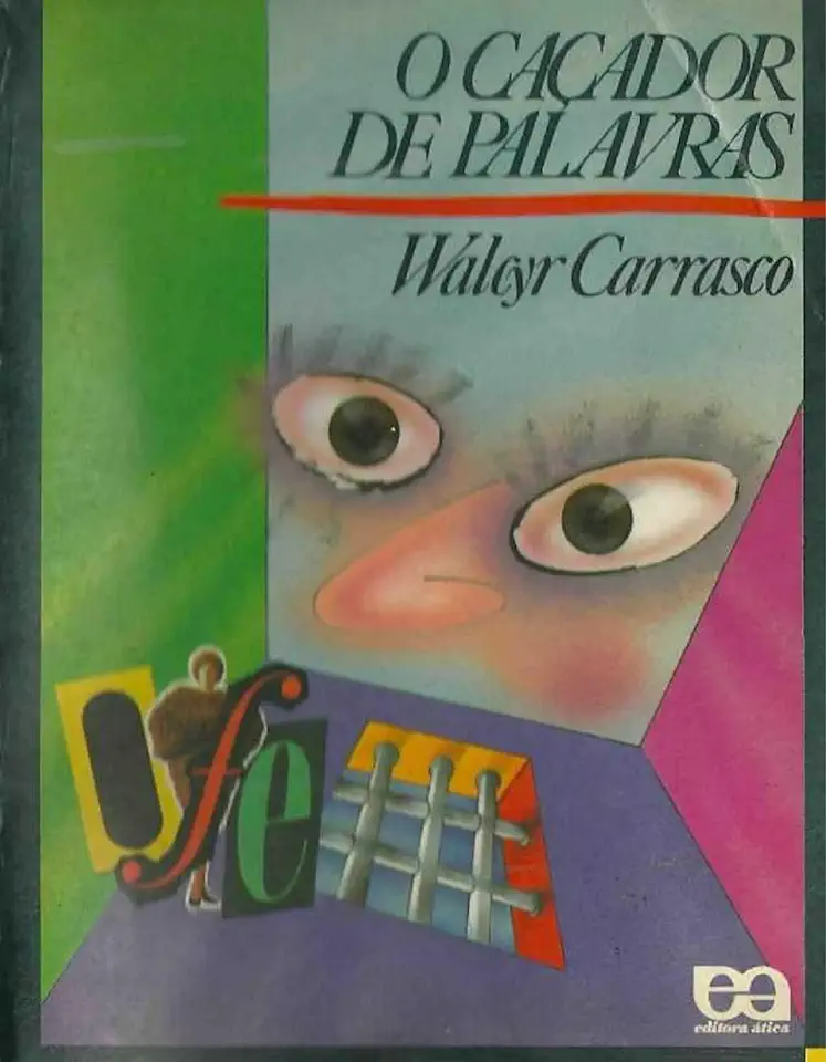 Capa do Livro O Caçador de Palavras - Walcyr Carrasco