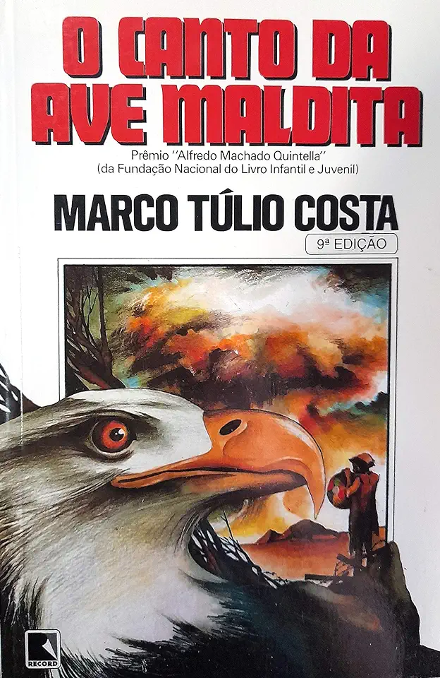 Capa do Livro O Canto da Ave Maldita - Marco Túlio Costa