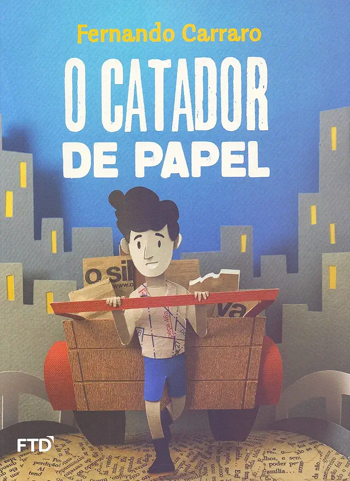 Capa do Livro O Catador de Papel - Fernando Carraro