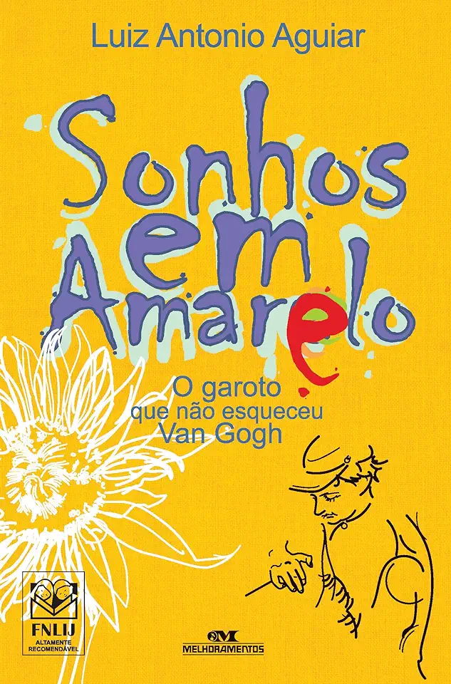 Capa do Livro Sonhos Em Amarelo - Luiz Antonio Aguiar