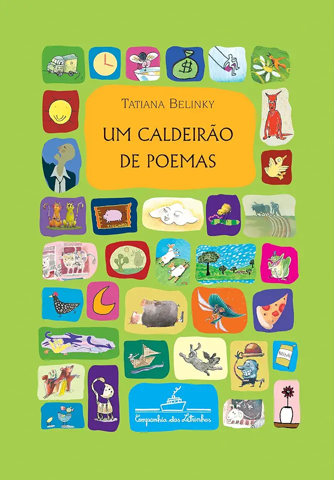 Capa do Livro Um Caldeirão de Poemas - Tatiana Belinky