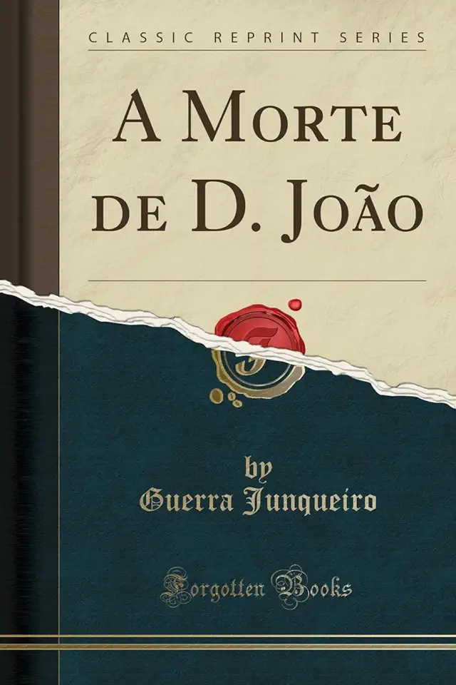 Capa do Livro A Morte de D. João - Guerra Junqueiro