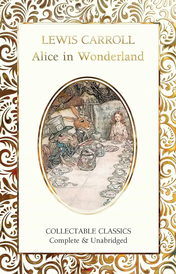 Capa do Livro Alice in Wonderland - Lewis Carroll