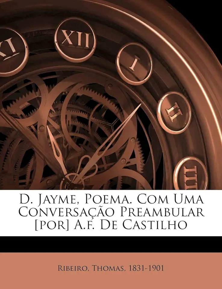 Capa do Livro D. Jayme - Thomaz Ribeiro