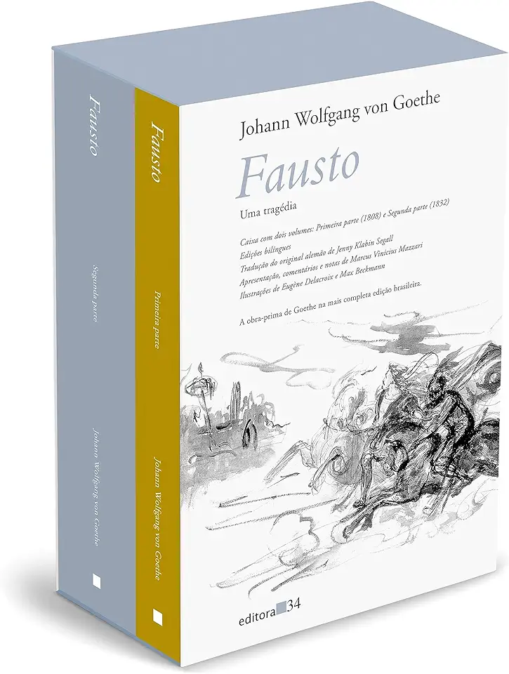 Capa do Livro Fausto - Goethe