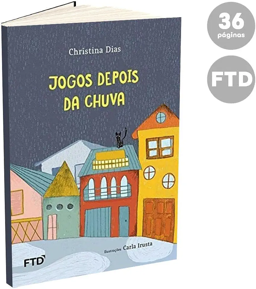 Capa do Livro Jogos Depois da Chuva - Christina Dias