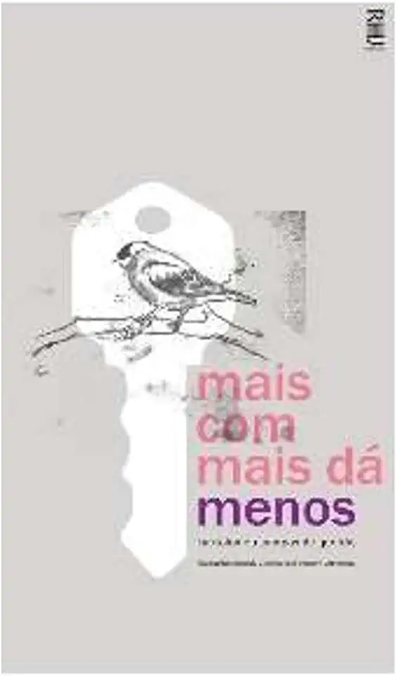 Capa do Livro Mais Com Mais da Menos - Bartolomeu Campos de Queirós