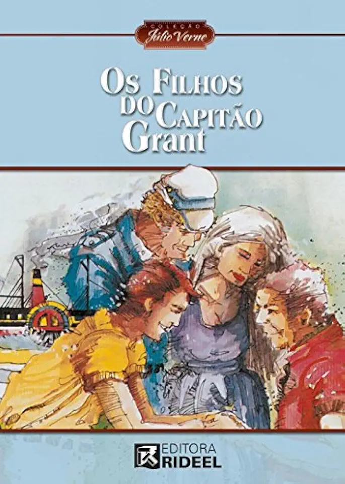 Capa do Livro Os Filhos do Capitão Grant - Júlio Verne