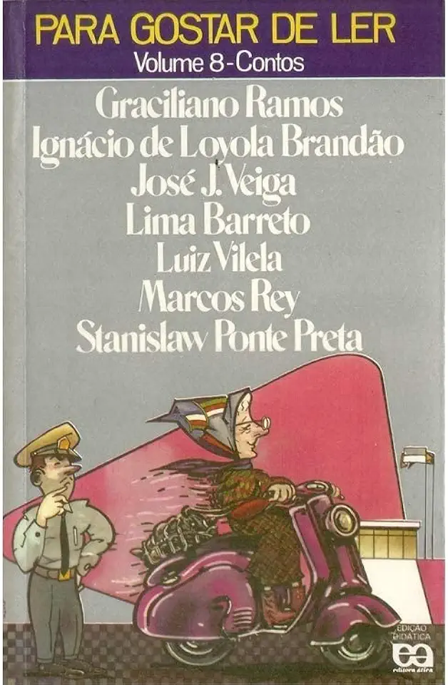 Capa do Livro Para Gostar de Ler - Volume 8 - Contos - Vários Autores