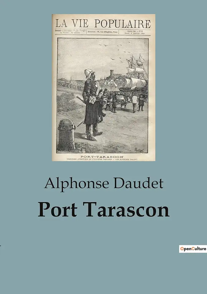 Capa do Livro Port Tarascon - Alphonse Daudet