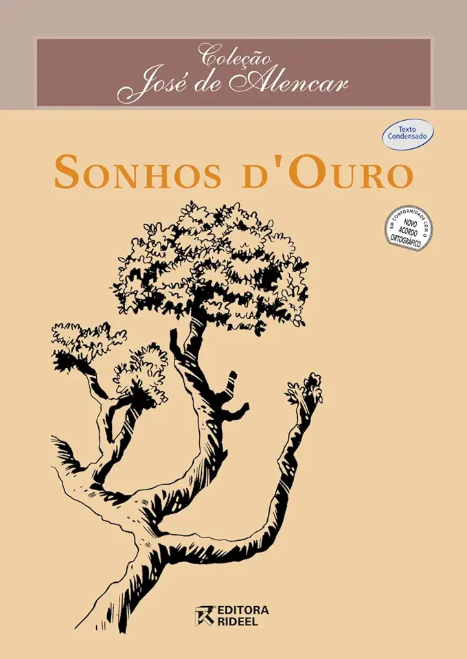 Capa do Livro Sonhos Douro - José de Alencar