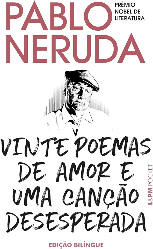 Capa do Livro 20 Poemas de Amor e uma Canção Desesperada - Pablo Neruda