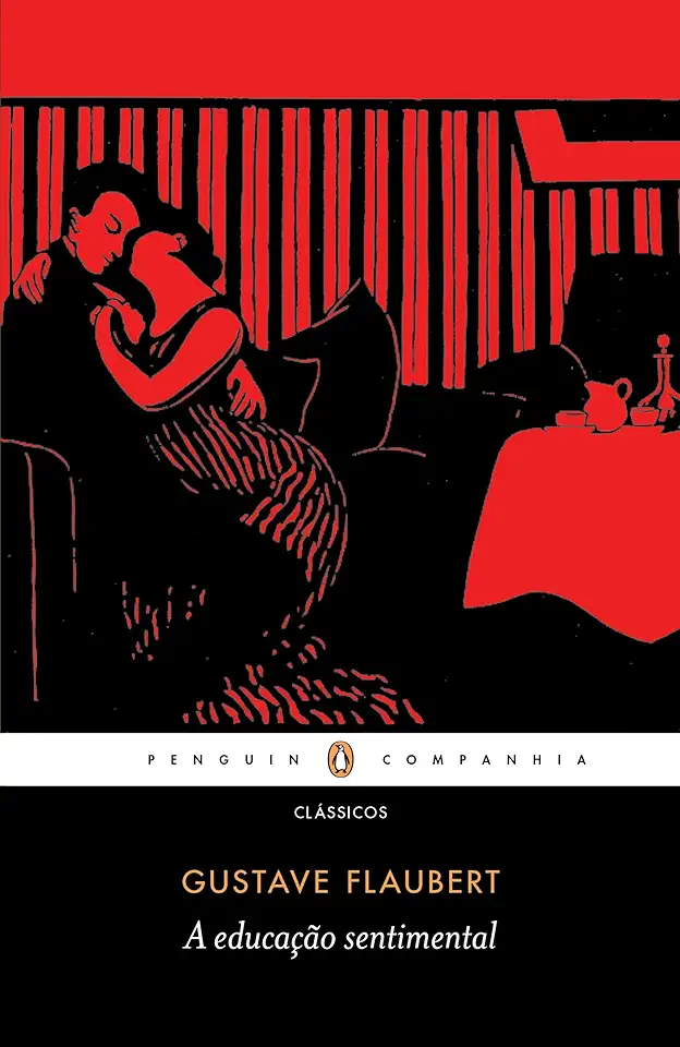 Capa do Livro A Educação Sentimental - Flaubert Gustave