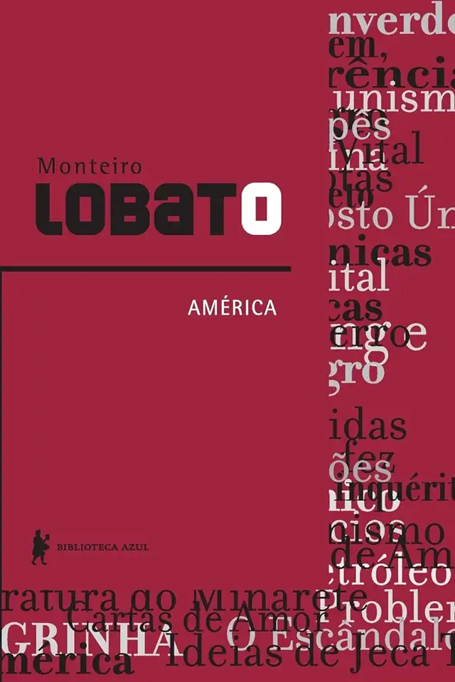 Capa do Livro América - Monteiro Lobato