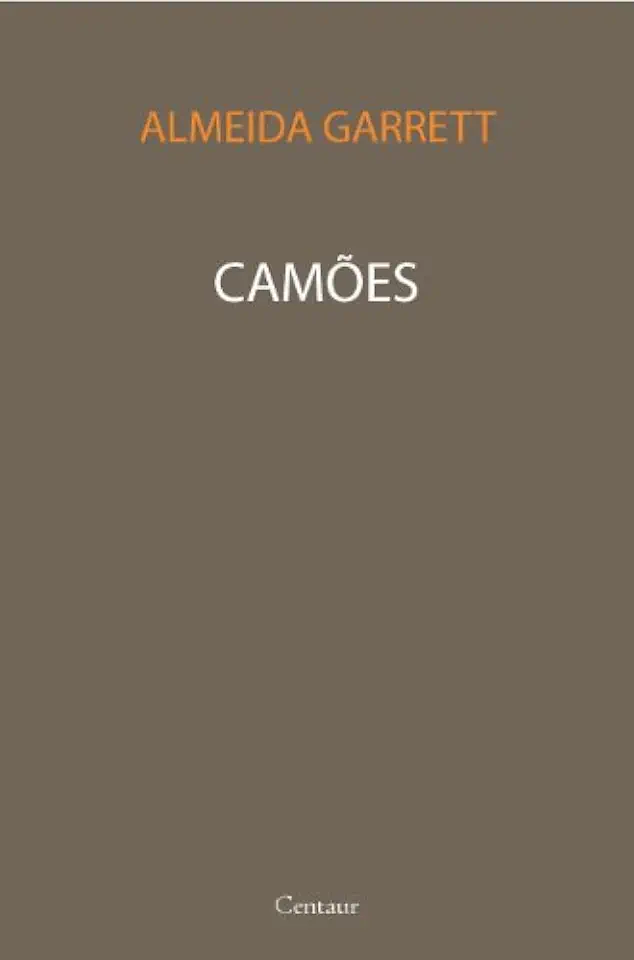 Capa do Livro Camões - Almeida Garrett