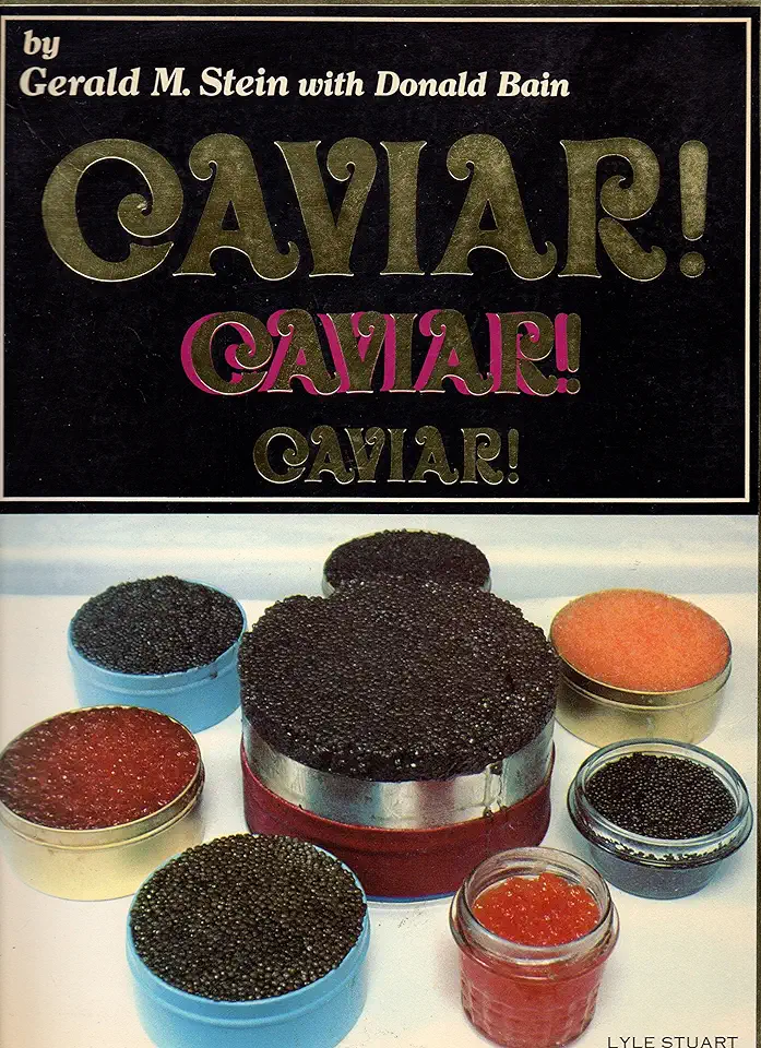 Capa do Livro Caviar Caviar Caviar - Gerald Stein With Donald Bain