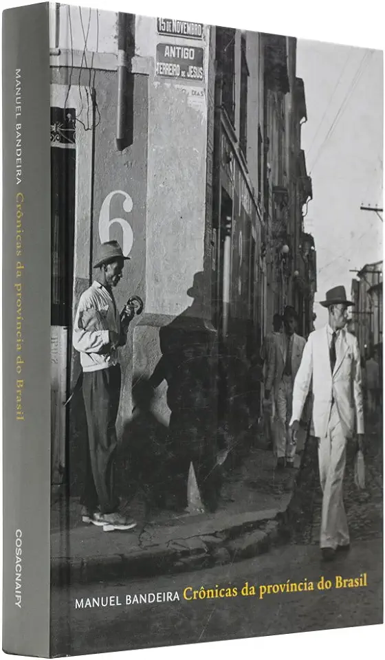 Capa do Livro Crônicas da Província do Brasil - Manuel Bandeira