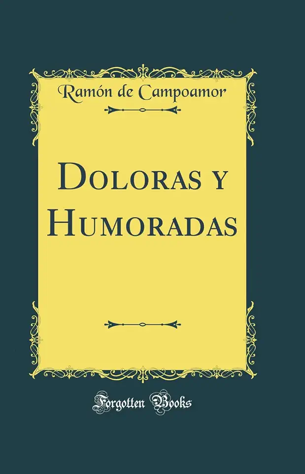 Capa do Livro Doloras y Humoradas - Ramon de Campoamor