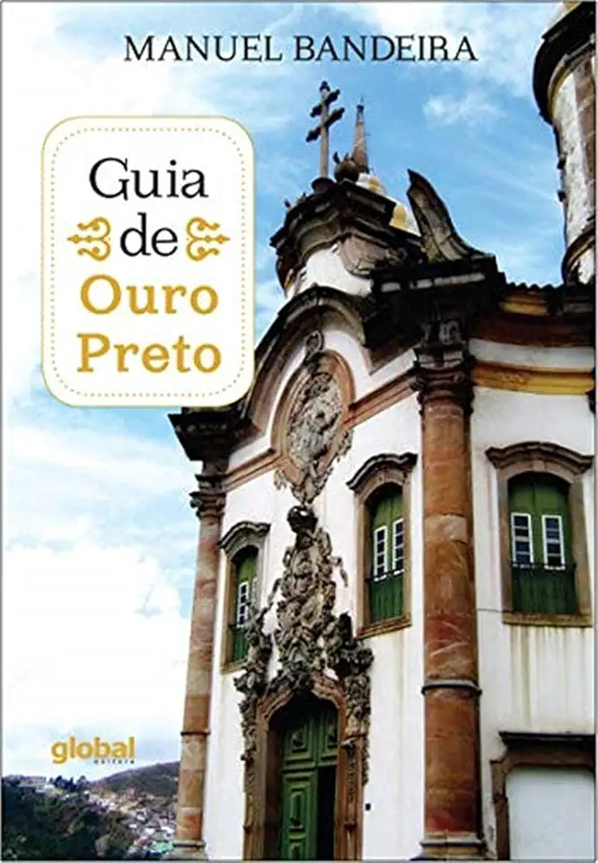 Capa do Livro Guia de Ouro Preto - Manuel Bandeira