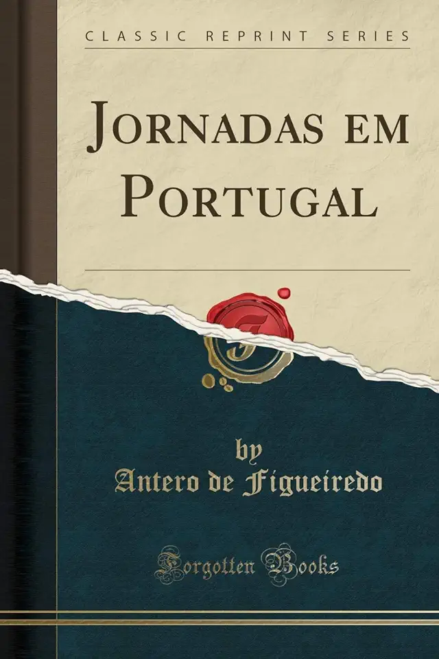 Capa do Livro Jornadas Em Portugal - Antero de Figueiredo