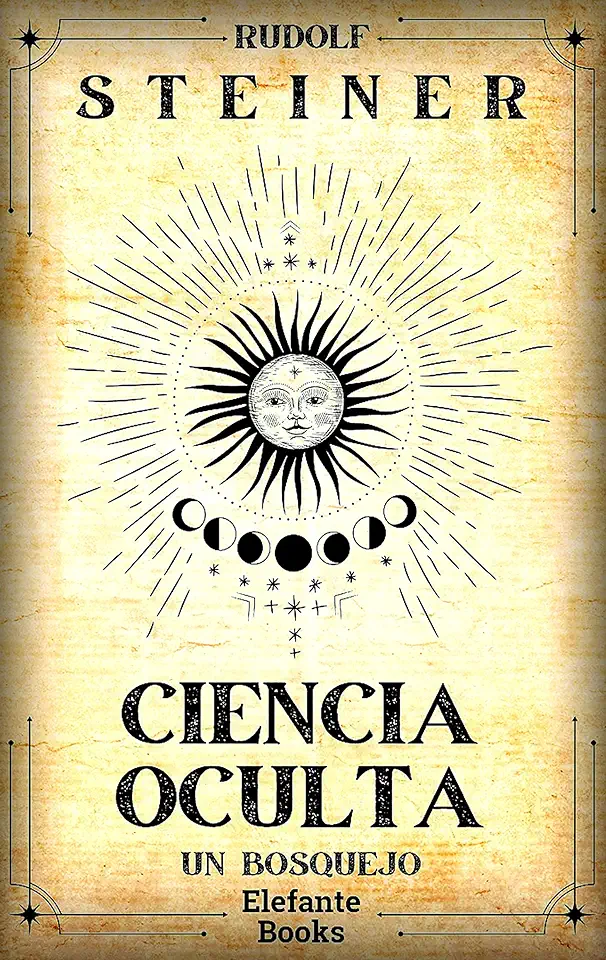 Capa do Livro La Ciencia Oculta - un Bosquejo - Rudolf Steiner