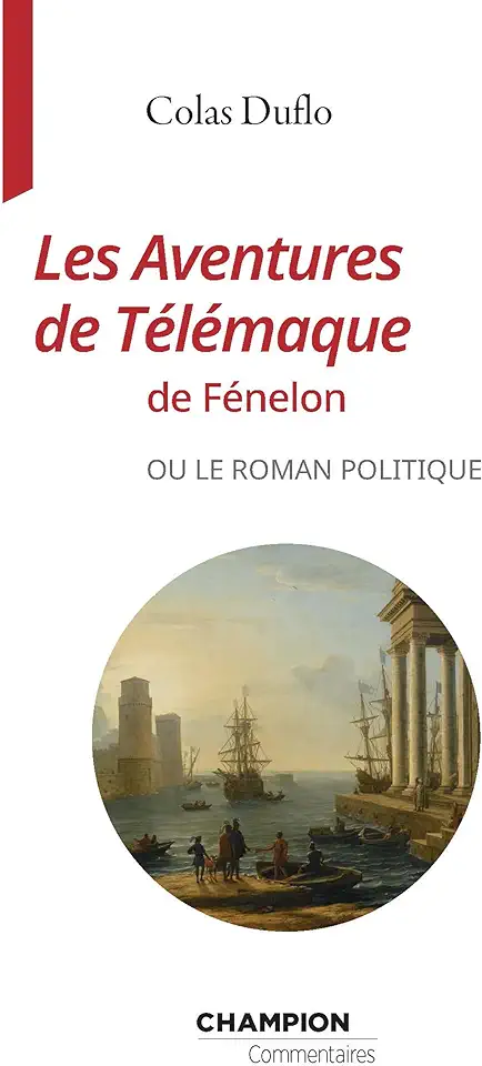 Capa do Livro Les Aventures de Télémaque - Fénelon