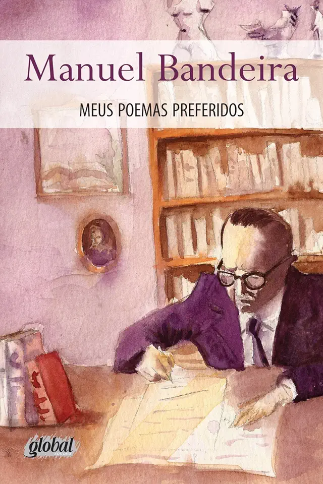 Capa do Livro Meus Poemas Preferidos - Manuel Bandeira