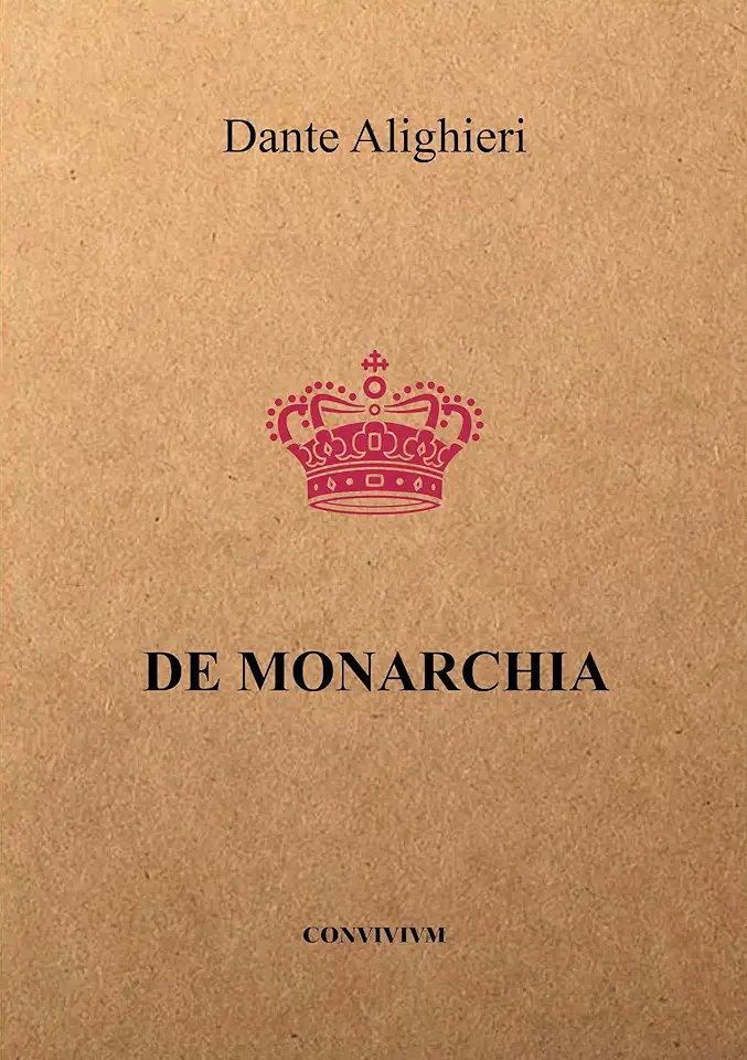 Capa do Livro Monarchia - Dante Alighieri