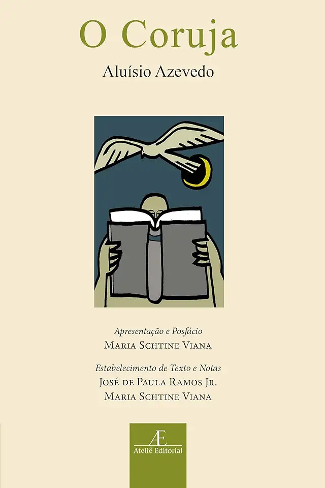 Capa do Livro O Coruja - Aluísio Azevedo