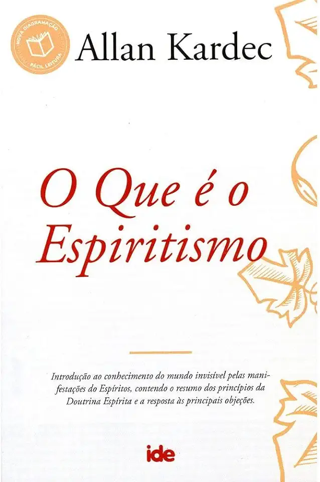 Capa do Livro O Que é Espiritismo - Allan Kardec