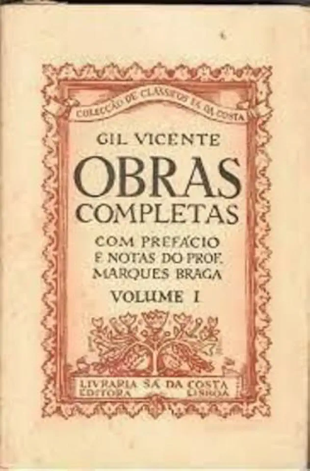 Capa do Livro Obras Completas - Gil Vicente