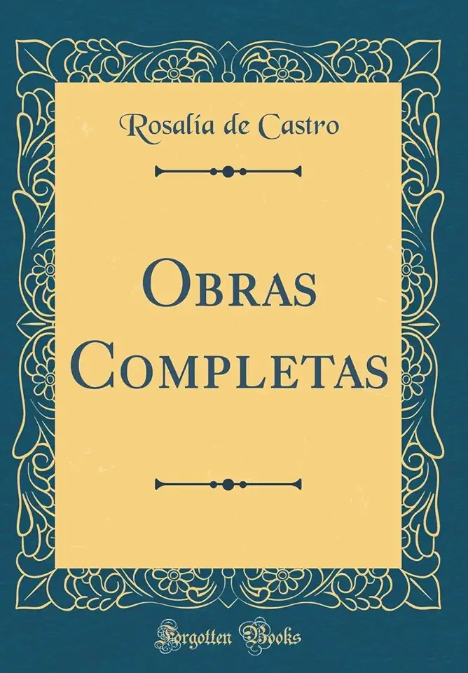 Capa do Livro Obras Completas - Rosalia de Castro