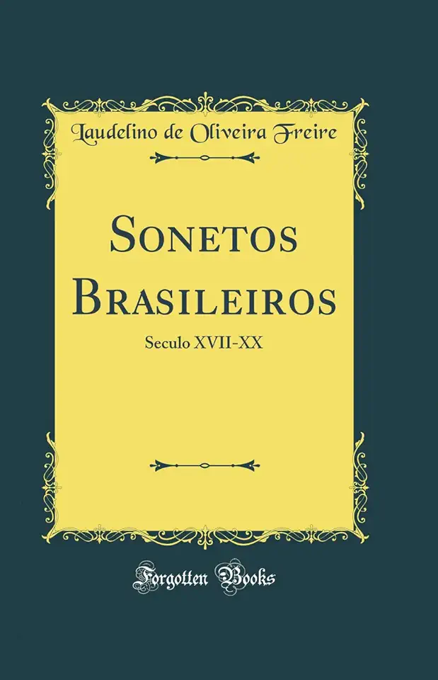 Capa do Livro Pequena Edição dos Sonetos Brasileiros - Laudelino Freire