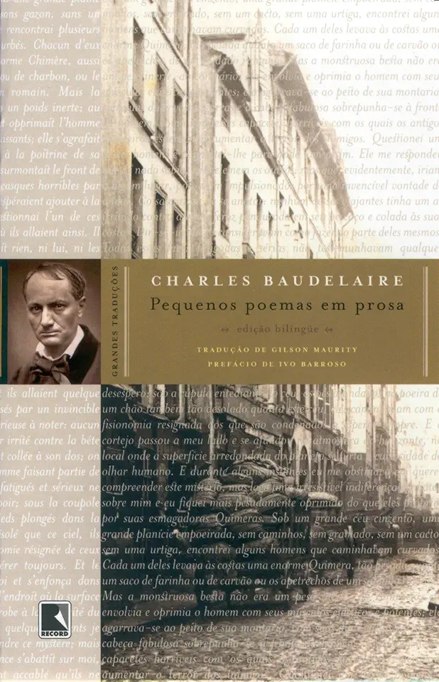 Capa do Livro Pequenos Poemas Em Prosa - Charles Baudelaire